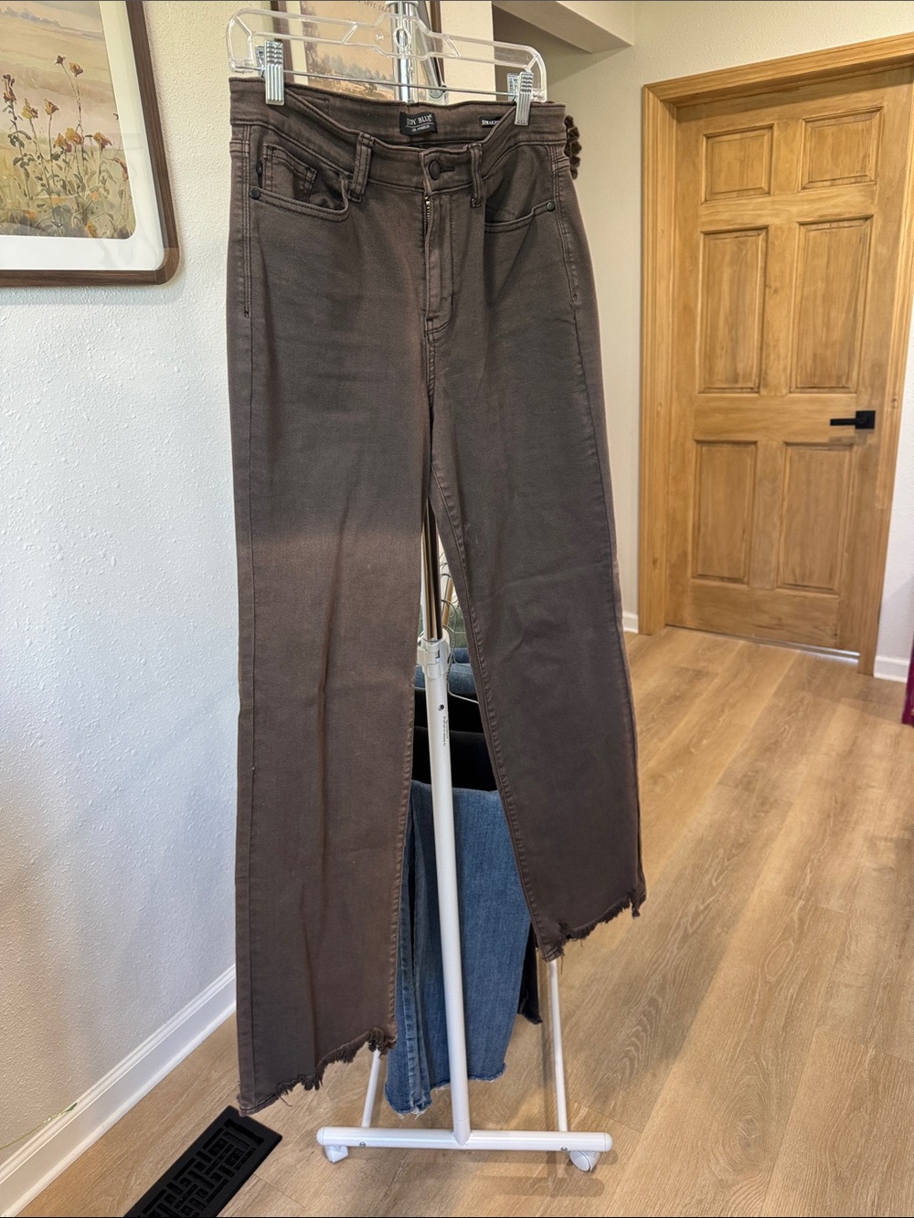 Judy Blue Brown Flare Jeans Wide Leg